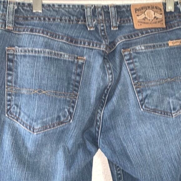 Lucky Brand Womens Size 6 / 28 Bootcut Wonder Jeans American Made Blue Denim - Picture 10 of 14